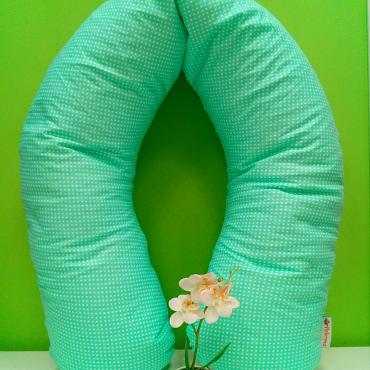 Подушка для беременных "Laura" - зеленый луг